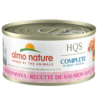 Almo Nature Almo Nature HQS Complete Salmon with Papaya in Gravy Canned Cat Food