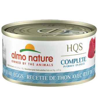 Almo Nature Almo Nature HQS Complete Tuna with Quail Eggs in Gravy Canned Cat Food