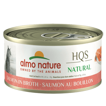 Almo Nature Almo Nature HQS Natural Salmon in Broth Canned Cat Food