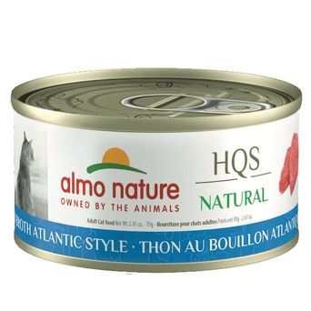 Almo Nature Almo Nature HQS Natural Tuna in Broth Atlantic Style Canned Cat Food