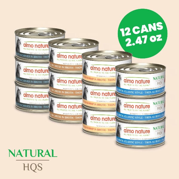 Almo Nature Almo Nature Natural HQS Rotational Diet | Tuna Selections Variety Pack