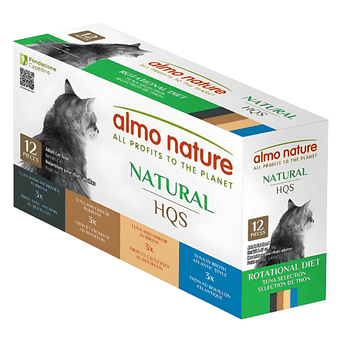 Almo Nature Almo Nature Natural HQS Rotational Diet | Tuna Selections Variety Pack