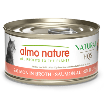 Almo Nature Almo Nature Natural HQS | Salmon in Broth Canned Cat Food