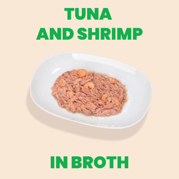 Almo Nature Almo Nature Natural HQS | Tuna and Shrimp in Broth Canned Cat Food