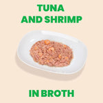 Almo Nature Almo Nature Natural HQS | Tuna and Shrimp in Broth Canned Cat Food
