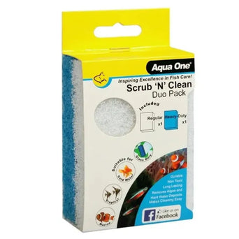 Aqua One Aqua One Scrub 'N' Clean Duo Pack