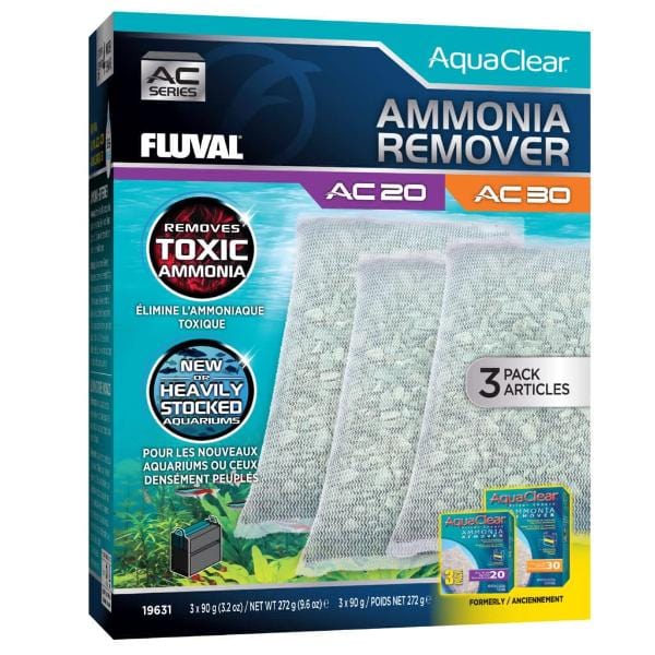 AquaClear Fluval AC Series Ammonia Remover Power Filter Insert