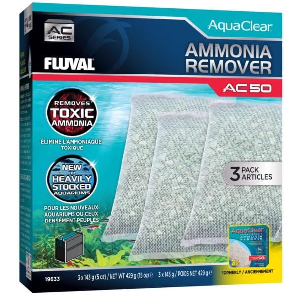 AquaClear Fluval AC Series Ammonia Remover Power Filter Insert