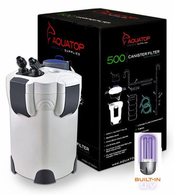 Aquatop Aquatop Aquatop Canister Filter with UV Sterilizer; available in 2 models