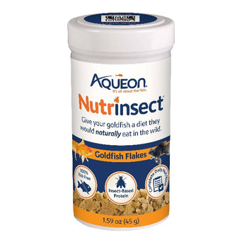 Aqueon Aqueon Nutrinsect Goldfish Flakes