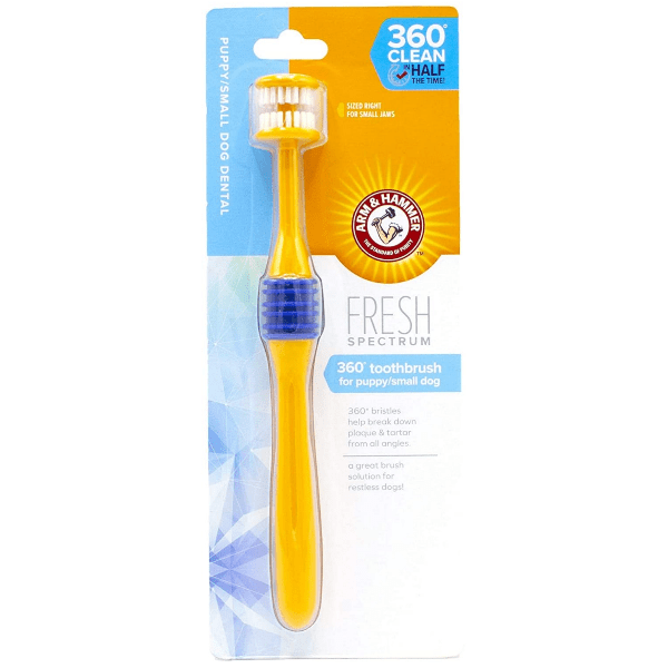 Tiny on sale dog toothbrush