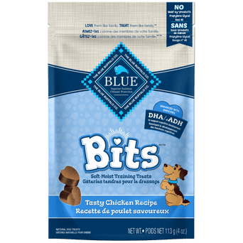 Blue Buffalo Co. BLUE Bits Soft-Moist Training Treats; Tasty Chicken Recipe