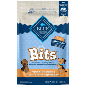 Blue Buffalo Co. BLUE Bits Soft-Moist Training Treats; Tempting Turkey Recipe