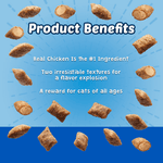 Blue Buffalo Co. BLUE Bursts Filled Cat Treats; Paw-Lickin' Chicken