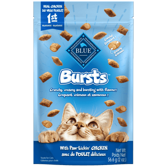 Blue Buffalo Co. BLUE Bursts Filled Cat Treats; Paw-Lickin' Chicken