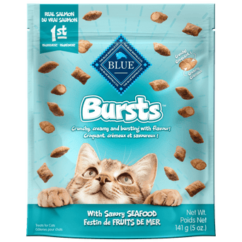 Blue Buffalo Co. BLUE Bursts Filled Cat Treats; Savory Seafood