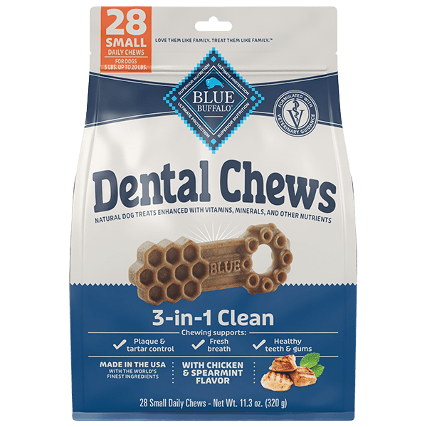 Blue Buffalo Small Dental Chews Chicken Spearmint