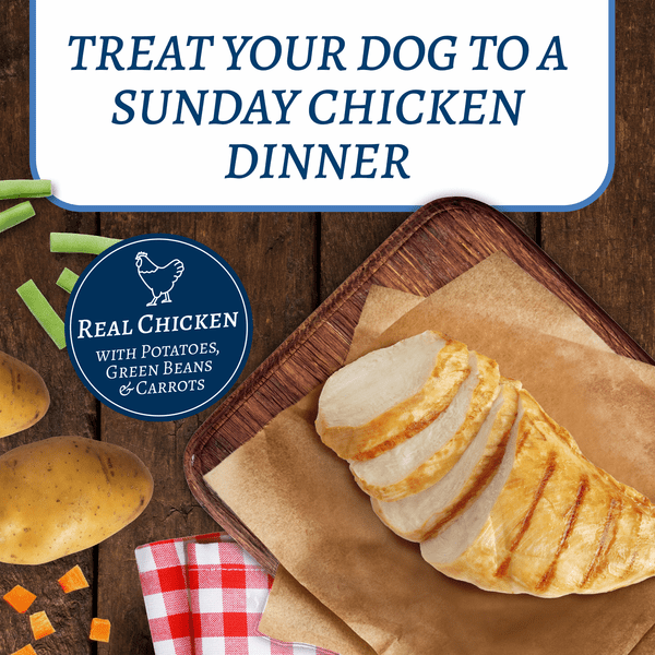 Blue Buffalo Co. BLUE Family Favorite Recipes Sunday Chicken Dinner Canned Dog Food