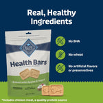 Blue Buffalo Co. BLUE Health Bars Natural Crunchy Dog Treats Biscuits; Apple & Yogurt