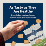 Blue Buffalo Co. BLUE Health Bars Natural Crunchy Dog Treats Biscuits; Apple & Yogurt