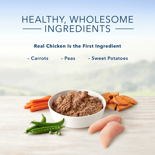 Blue Buffalo Co. BLUE Homestyle Recipe Chicken Dinner & Vegetables Canned Puppy Food