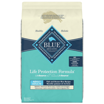 Blue Buffalo Co. BLUE Life Protection Formula Fish & Brown Rice Recipe Dry Dog Food, 26lb