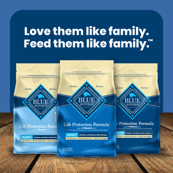 Blue Buffalo Co. BLUE Life Protection Formula Large Breed Chicken & Brown Rice Recipe Dry Dog Food, 26lb