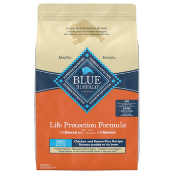 Blue Buffalo Co. BLUE Life Protection Formula Large Breed Chicken & Brown Rice Recipe Dry Dog Food, 26lb