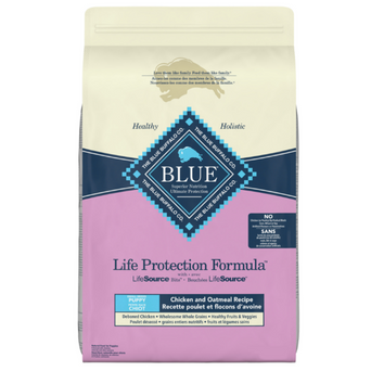 Blue Buffalo Co. BLUE Life Protection Formula Small Breed Chicken & Oatmeal Recipe Dry Puppy Food, 6lb