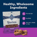 Blue Buffalo Co. BLUE Sizzlers Natural Pork Bacon-Style Dog Treats
