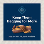 Blue Buffalo Co. BLUE Sizzlers Natural Pork Bacon-Style Dog Treats