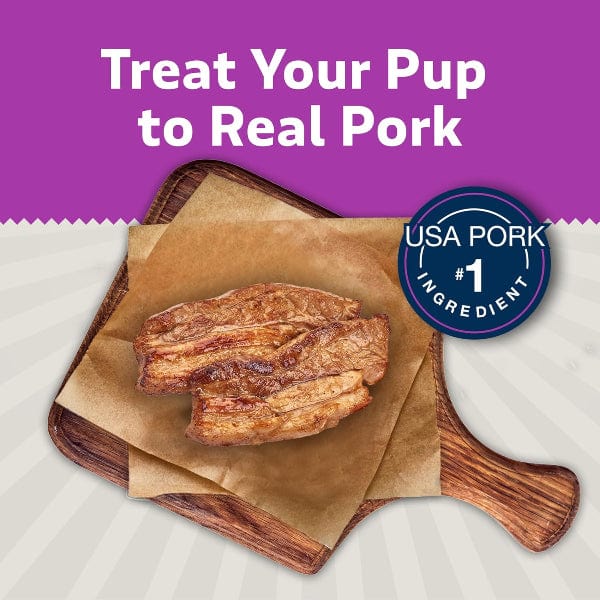 Blue Buffalo Co. BLUE Sizzlers Natural Pork Bacon-Style Dog Treats