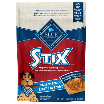 Blue Buffalo Co. BLUE Stix Pepperoni Style Dog Treats; Chicken Recipe