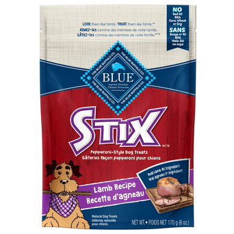 Blue Buffalo Co. BLUE Stix Pepperoni Style Dog Treats; Lamb Recipe