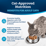 Blue Buffalo Co. BLUE Tastefuls Chicken & Brown Rice Recipe Dry Cat Food, 7lb