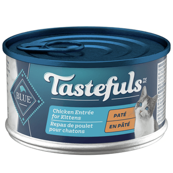 Blue Buffalo Co. BLUE Tastefuls Chicken Entree Pate Canned Kitten Food