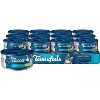 Blue Buffalo Co. BLUE Tastefuls Flaked Chicken Entree in Gravy Canned Cat Food