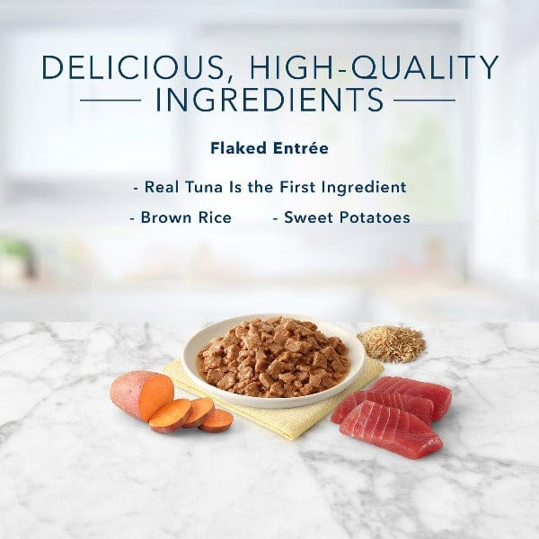 Blue Buffalo Co. BLUE Tastefuls Flaked Tuna Entrée in Gravy Canned Cat Food
