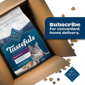 Blue Buffalo Co. BLUE Tastefuls Healthy Aging Mature Chicken & Brown Rice Recipe Dry Cat Food, 7lb