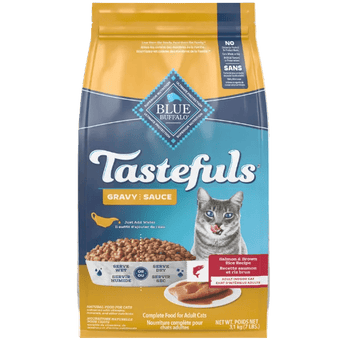 Blue Buffalo Co. BLUE Tastefuls Salmon & Brown Rice Recipe Dry Cat Food, 7lb