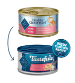 Blue Buffalo Co. BLUE Tastefuls Salmon Entree Pate Canned Cat Food