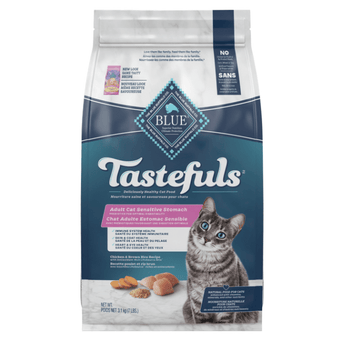 Blue Buffalo Co. BLUE Tastefuls Sensitive Stomach Chicken & Brown Rice Recipe Dry Cat Food