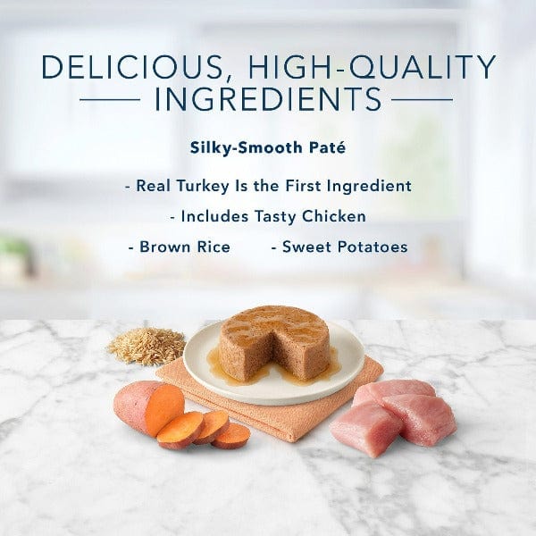 Blue Buffalo Co. BLUE Tastefuls Turkey & Chicken Entree Pate Canned Cat Food