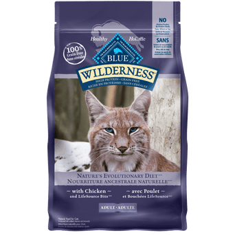 Blue Buffalo Co. BLUE Wilderness Grain Free Chicken Recipe Dry Cat Food