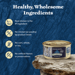 Blue Buffalo Co. BLUE Wilderness Grain Free Chicken Recipe for Mature Cats Canned Food