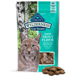 Blue Buffalo Co. BLUE Wilderness Grain Free Crunchy Cat Treats; Tasty Trout Flavor
