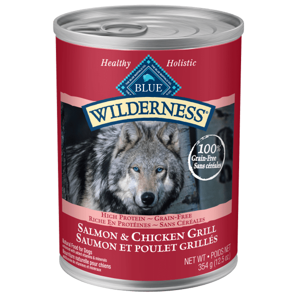 Blue buffalo wilderness salmon large breed clearance