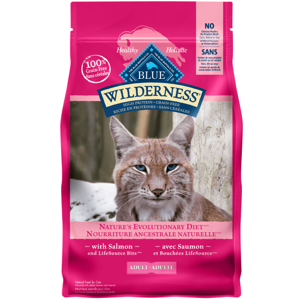 BLUE Wilderness Salmon Recipe Cat Food 5lb