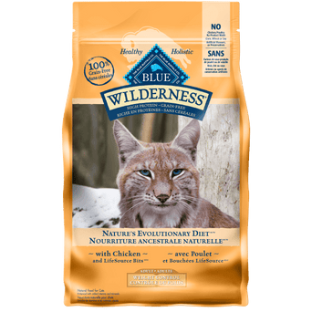 Blue Buffalo Co. BLUE Wilderness Grain Free Weight Control Chicken Recipe Cat Food