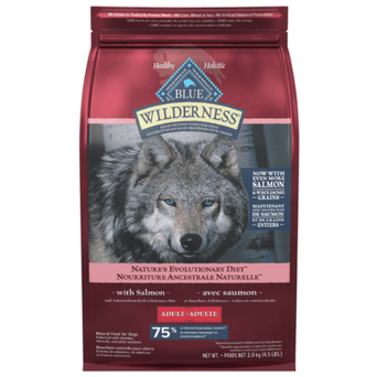Blue Buffalo Co. BLUE Wilderness Salmon Recipe with Grains Dry Dog Food
